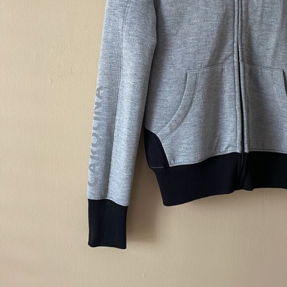 Panthers Grey Reflective Logo Zip Up Hoodie - Size Small - Picture 9 of 9